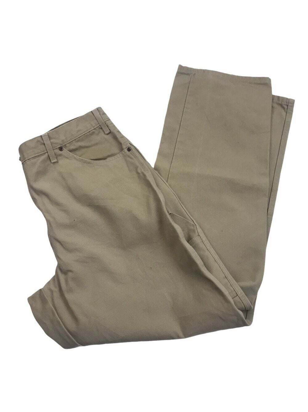 Dickies Canvas Carpenter Cargo Painter Beige Pants